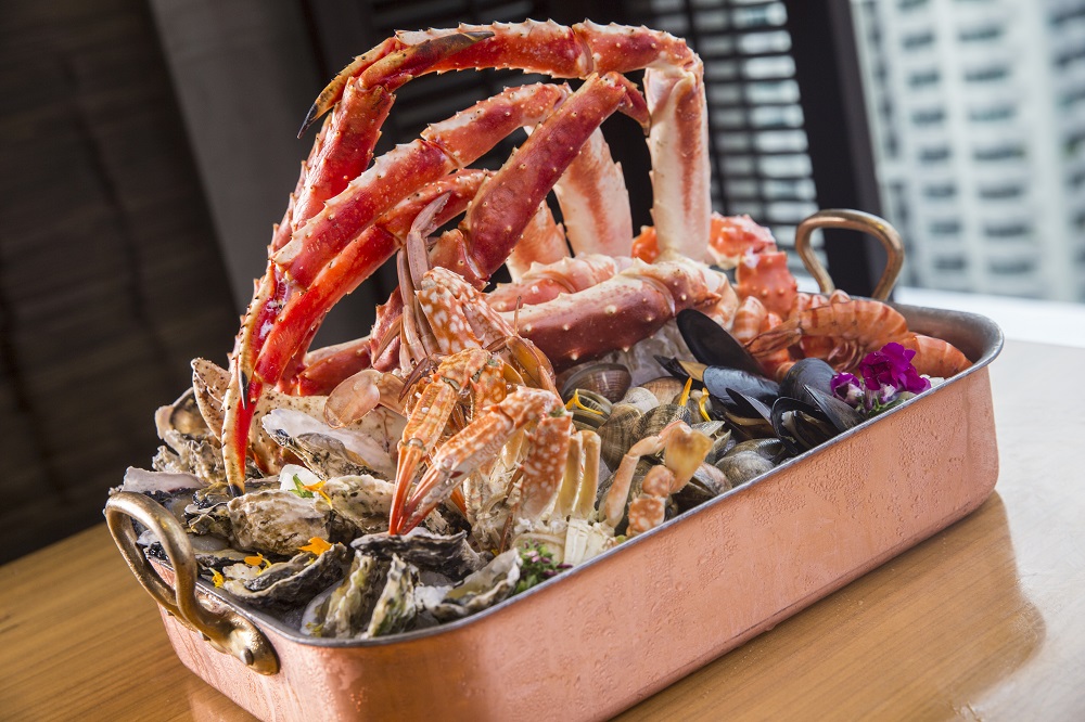 King Crab is part of the buffet spread on Tuesdays in August. Photo courtesy of Manila Polo Ortigas Manila