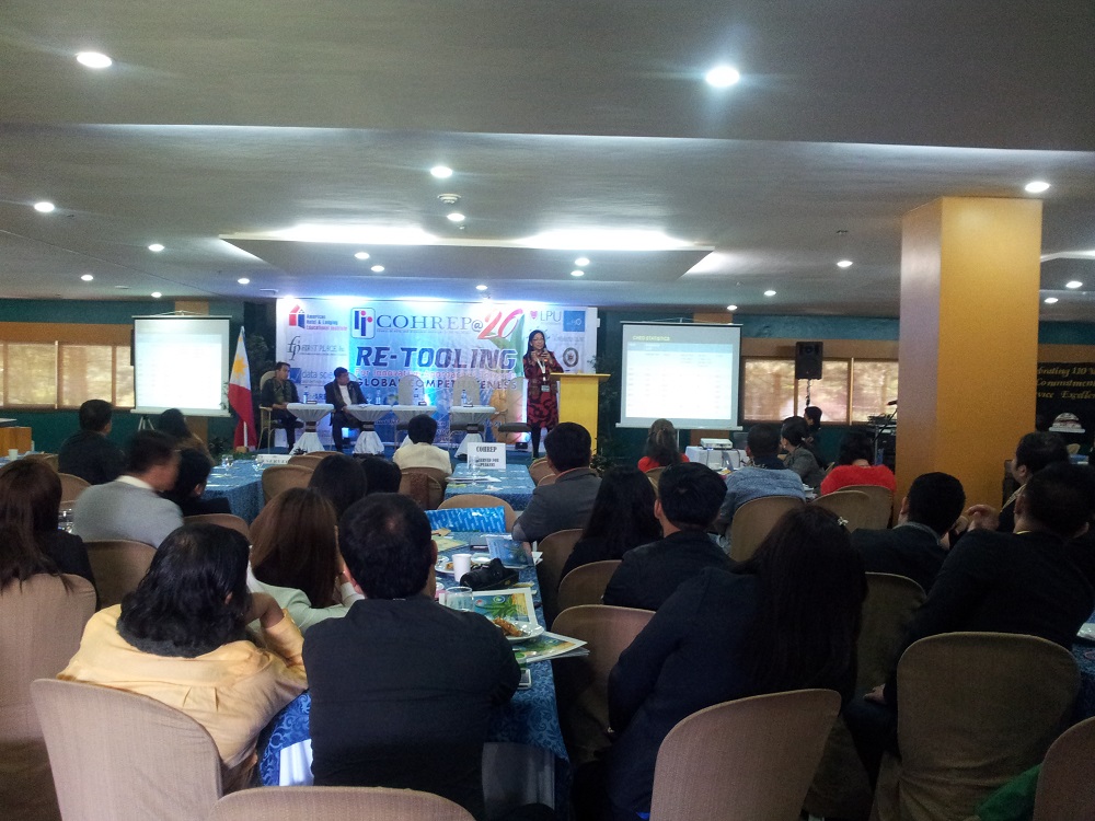 COHREP's annual conference on January 23-24 in Baguio City. Photo by Lorela U. Sandoval