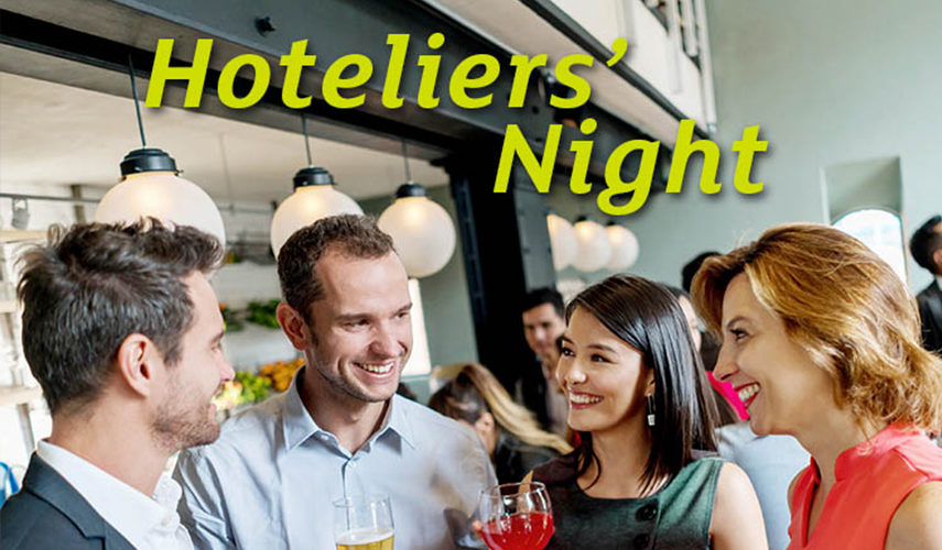 People enjoying drinks at the bar