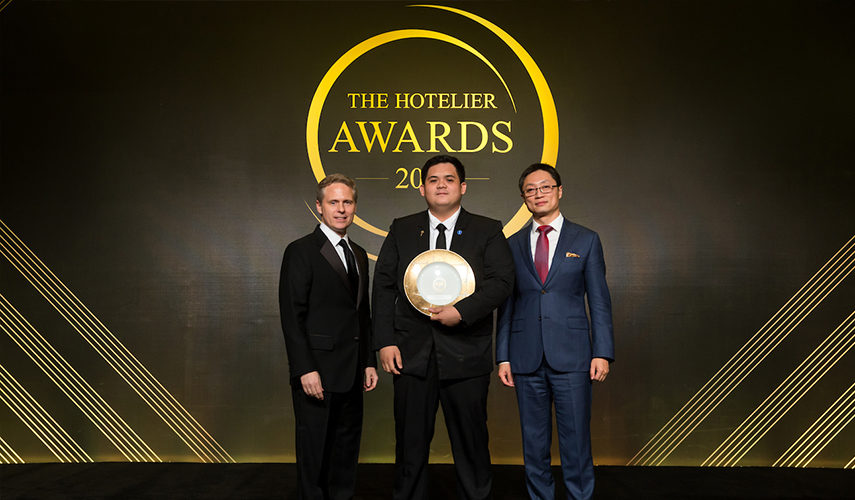 Marriott Hotel employee wins the Hotelier award