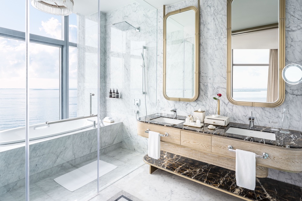 NUSTAR Hotel Cebu exterior and luxury amenities